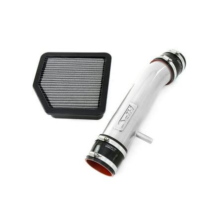 HPS Polished Post MAF Air Intake Kit Tube Compatible for 2010-2015 Lexus IS250C 2006-2013 IS250 2.5L 2006-2013 IS350 2010-2015 IS350C 3.5L V6, 27-710P
