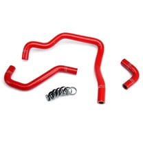 HPS Red Reinforced Silicone Heater Hose Kit for Toyota 89-95 4Runner Pickup 22RE Non Turbo EFI LHD