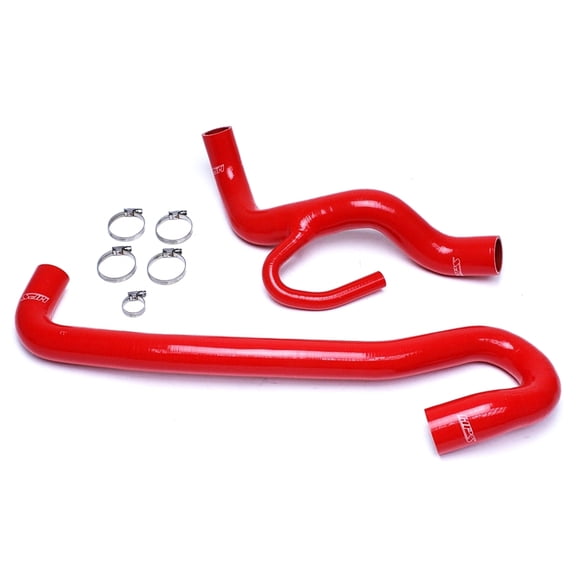 HPS Red Reinforced Silicone Radiator Hose Kit Coolant for Jeep 12-18 Grand Cherokee WK2 SRT8 6.4L Fits select: 2012-2013 JEEP GRAND CHEROKEE SRT-8
