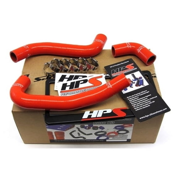HPS Red Reinforced Silicone Radiator Hose Kit Coolant for Scion 04-07 xB Fits select: 2004-2006 TOYOTA SCION