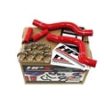 thumbnail image 1 of HPS Red Reinforced Silicone Radiator Hose Kit Coolant for Suzuki 01-11 RM250, 1 of 1