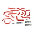 thumbnail image 1 of HPS Red Silicone Heater Hose Kit for 2003-2007 Toyota Land Cruiser 4.7L V8 J100, 1 of 4