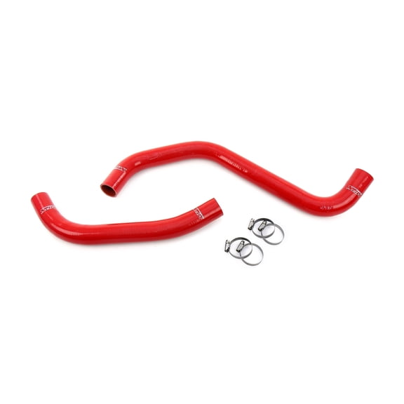 HPS Red Silicone Radiator Hose Kit Compatible with 2011-2021 Jeep Grand Cherokee 3.6L V6, 57-2128-RED