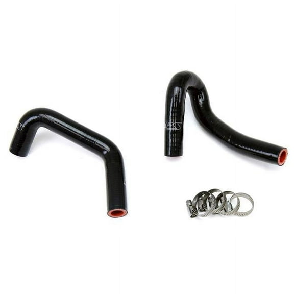 HPS Reinforced Black Silicone Heater Hose Kit Coolant for Mazda 99-05 Miata 1.8L Fits select: 1999-2005 MAZDA MX-5 MIATA