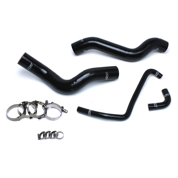 HPS Reinforced Black Silicone Radiator Hose Kit Coolant for Dodge 13-14 Viper SRT-10 8.4L V10