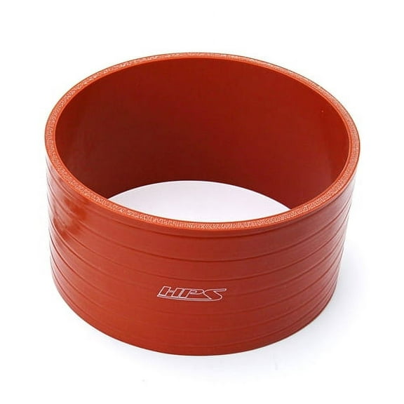 HPS SC-750-L4-HOT 7-1/2" ID 4" 6-ply Orange Silicone Coupler Hose