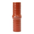 thumbnail image 1 of HPS SHC-138-L4-HOT 1-3/8" ID 4" 4-ply Aramid Orange Silicone Hump Coupler Hose, 1 of 2