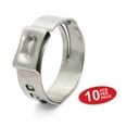 thumbnail image 1 of HPS Stainless Steel Ear Clamp, Effective Diameter Range: 23.3mm - 26.5mm , 10 pcs per Pack , EC-0265x10, 1 of 5