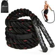 HPYGN Weighted Jump Ropes for Men women, 2.8lb 3.8lb 5lb Heavy Skipping Rope for Exercise, Adult Jumpropes for Home Workout, Total Body Workout Equipment