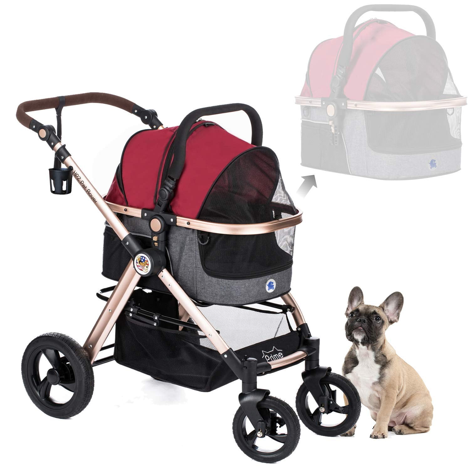 3 in 1 pet deals stroller carrier car seat