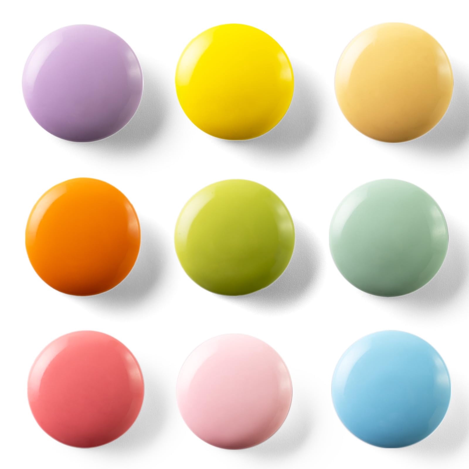 Mult Color Magnets HPZZ 16/9-Piece Cute Colorful Fridge Magnets Glossy & Matte Finish ...