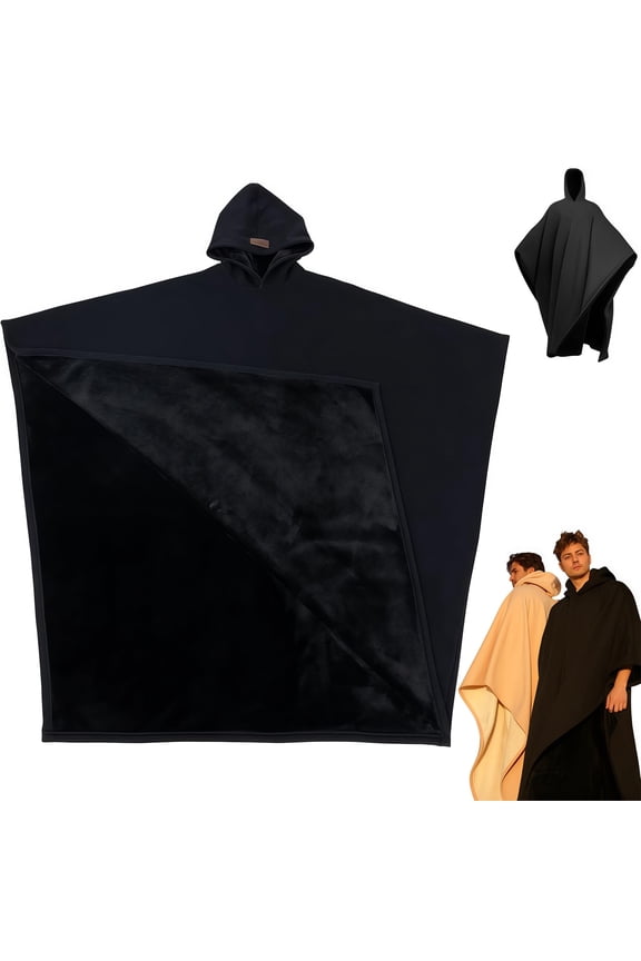 2025 Double Arcane Hoodie Bundle, Calming Cloak Hoodie, Loose Blanket Hoodie, Oversized Long Sleeve Sweatshirt, Unisex