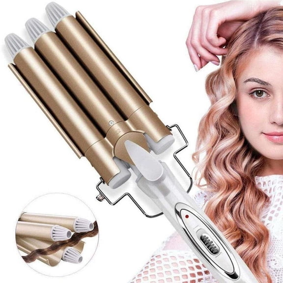 HPZZ 25mm Super Curling Iron Wavy Hair Wand - Professional Hair Styling Tool for Gorgeous Curls