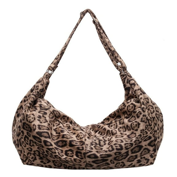 HPZZ Bag for Women Cheetah Print, Cute Cheetah Purses Handbag   Ladies Shoulder Bags Leopard Print Purse (brown)