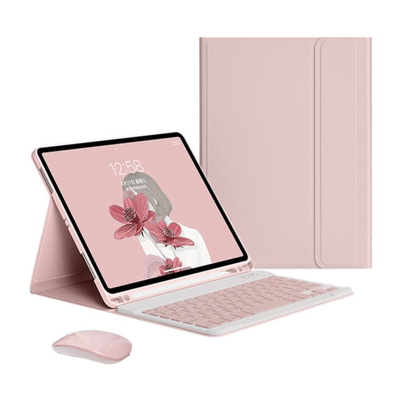 HPZZ Case with Keyboard and Mouse compatible with iPad Air 3rd/Pro 10.5 Inch - Ultimate Protection and Productivity Bundle