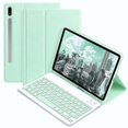 thumbnail image 1 of HPZZ Galaxy Tab S10+ Plus/S9+ Plus/S9 FE+ Plus 12.4" /S8+/S7+/S7FE Tablet Case with Keyboard, Candy Colors Slim Protective Cover with Magnetic Detachable Keyboard with S Pen Holder,Purple, 1 of 7