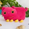 thumbnail image 1 of HQ-32-PINK-2 6.1 x 3.5 x 1.5 in. Pink Kitty - Medium Plush Gadget Cosmetic Bag  Camera bag & Hand Purse Wallet, 1 of 1