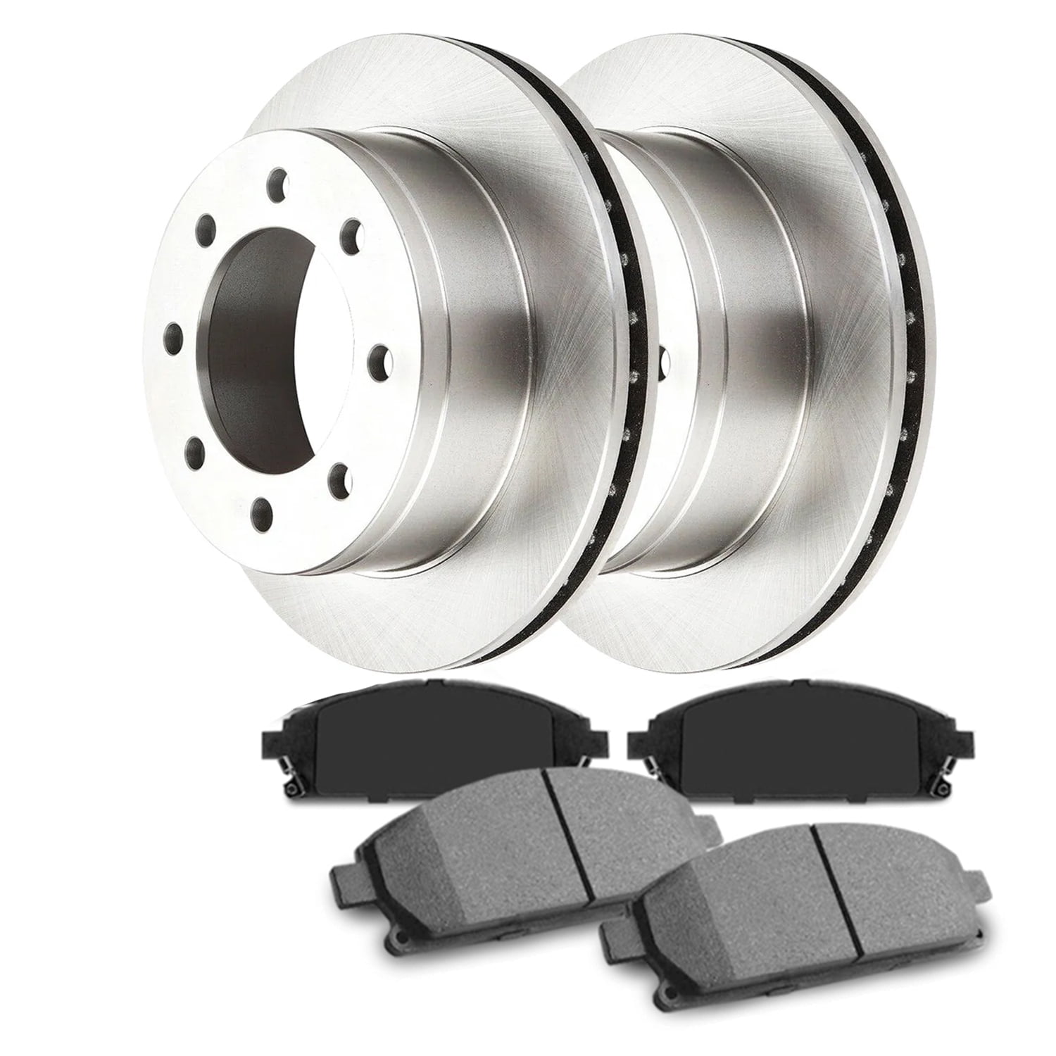 HQ Auto Parts 55072-D784-HQ: Brake Rotor Kit with Geomet Finish and ...