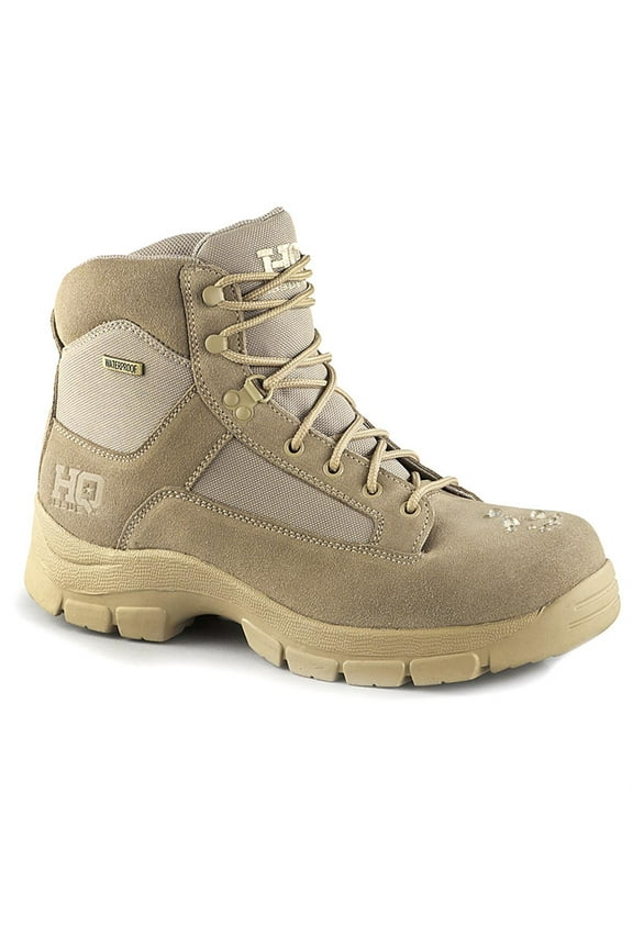 Men's Waterproof 6" Desert Tactical Boots Sand 10.5D   (Medium)