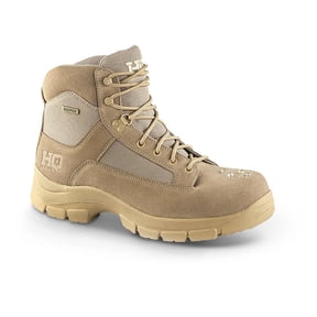 HQ ISSUE Men's Waterproof 6" Desert Tactical Boots Sand 10.5D (Medium)