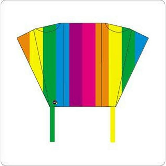HQ Kites 100085 Pocket Sled KITE Rainbow with Travel Case