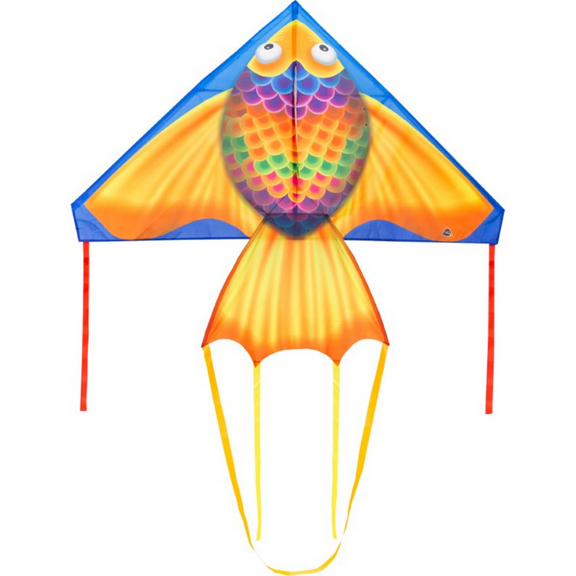 HQ Kites Rainbow Fish Delta Kite
