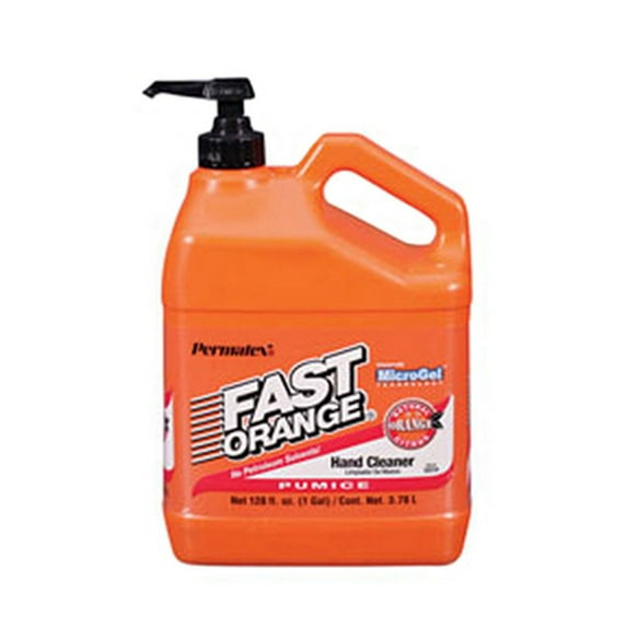 HQ POWERSPORTS 25219 Fast Orange Pumice Lotion 1 gal w/Pump