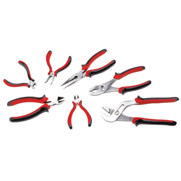 Performance Tool W30759 7 Piece Plier Set with Cushion Grip
