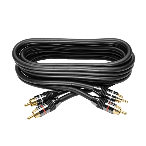 HQ Series Dual Digital RCA Audio Cable for DVD HDTV DirecTV (6ft, Black)