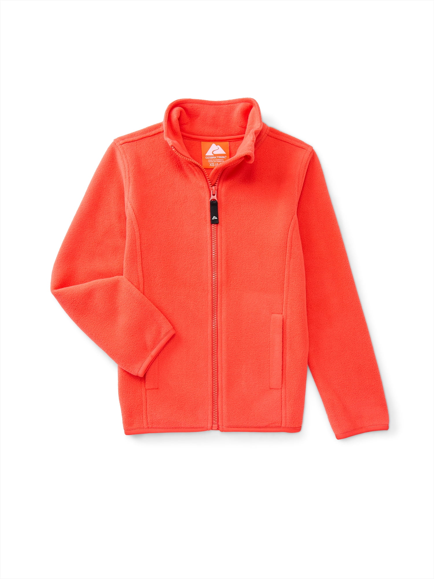 Ozark Trail Girls Fleece Jacket, Sizes 4-18