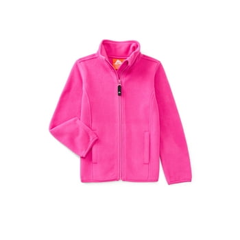 Ozark Trail Girls Fleece Jacket, Sizes 4-18