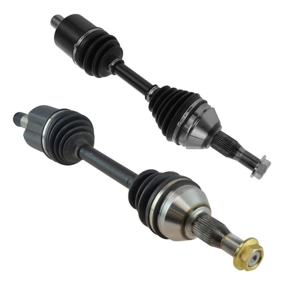 HQAS CV Axle Shaft Assembly Front for Buick for Regal 3.8L 97-04,for Chevy for Impala 3.8L 04-05 for Monte Carlo 3.8L 04-05,for Pontiac for Grand Prix 3.8L 97-07 Supercharged 2 Piece