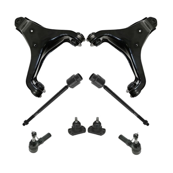 HQAS Front Control Arm Ball Joint Tie Rod End Steering Suspension Kit Set 8pc for Buick for Regal 88-96,for Chevy for Lumina 90-97 for Monte Carlo 95-97,for Pontiac for Grand Prix 88-96