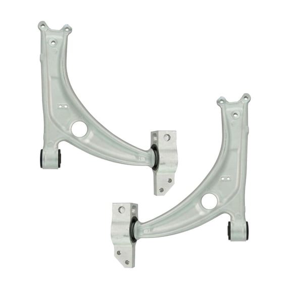 HQAS Front Lower Control Arms Left & Right Set 2pcs for VW for CC 2.0L/3.6L 09-17 for Passat 2.0L/3.6L 06-10 for Passat CC 2.0L/3.6L 09-12 for Tiguan 2.0L 09-16 & 1.4L 13-16