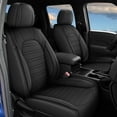 thumbnail image 1 of HQBQBUG Car Seat Covers Front Seats Fit for Honda Insight 2010-2025 Waterproof Leather Seat Covers Cushion Comfort Car Seat Protector Easy Install(Black,2 Seats), 1 of 9