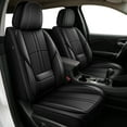thumbnail image 1 of HQBQBUG Car Seat Covers Front Seats Fit for Lexus GX 460 2010-2023 Waterproof Comfort Leather Car Seat Cover Protectors with Lumbar Support Black,Front Seat, 1 of 10