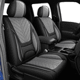 thumbnail image 1 of HQBQBUG Car Seat Covers Fit for Hyundai Sonata 2007-2026 Waterproof Leather Seat Covers Breathable Car Seat Protector Compatible Airbag(Gray,2 Seats), 1 of 8
