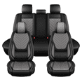 thumbnail image 1 of HQBQBUG Car Seat Covers Full Set for Chevrolet Suburban 2009-2024 Waterproof Leather Seat Covers Cushion Breathable Comfort Lumbar Support Easy Installation(Grey,5 Seats), 1 of 9