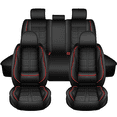 thumbnail image 1 of HQBQBUG Car Seat Covers Full Set for Hyundai Sonata 2007-2026,Premium Leather Luxury Car Seat Protector,Comfort Full Coverage Automotive Seat Cover(5 Seats,Black&Red), 1 of 10
