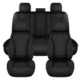 thumbnail image 1 of HQBQBUG Car Seat Covers Full Set for Lexus HS 250h 2010-2012 5-Seat Full Set Waterproof Leather Seat Covers Comfort Car Seat Protector(Black,5 Seats), 1 of 10