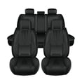 thumbnail image 1 of HQBQBUG Seat Covers Full Set Fit for Ford Transit Connect 2010-2025 Full Set Leather Seat Cover Cushion Waterproof Automotive Seat Covers Protector Black,FullSet(5Seat), 1 of 9