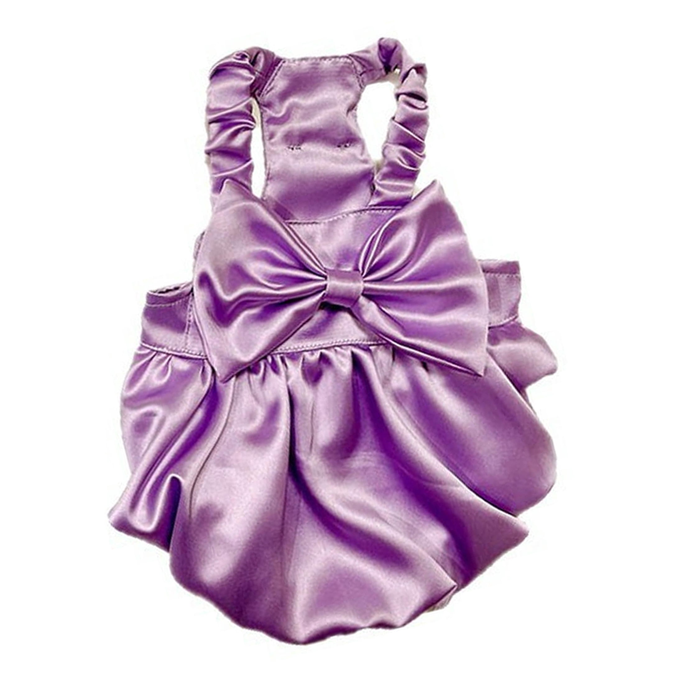 HQREA Dachshund Dog Dress Summer Girl Pretty Dog Wedding Party Skirt Outfits with Bow Valentine Clothes for Medium Large Dogs