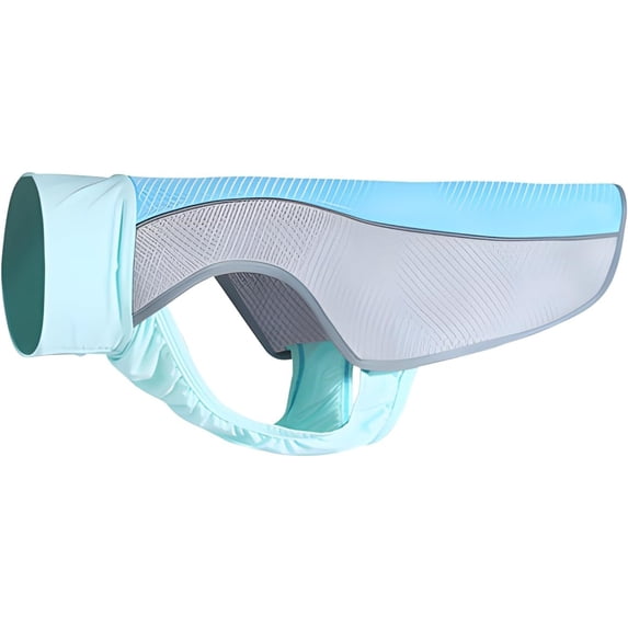 HQREA Dog Cooling Vest Summer Pet Life Jacket for Small & Medium Dogs Breathable Mesh Pet Shirt for Swimming