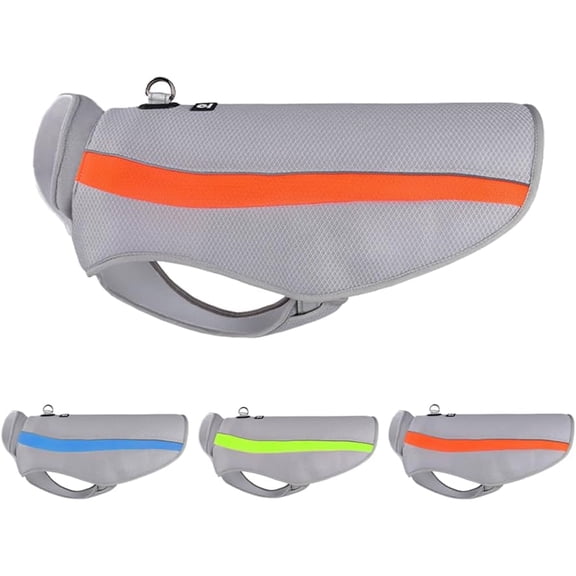 HQREA Dog Cooling Vest for Large Dogs, High-tech Dog Ice Harness, Hiking/Camping Gear