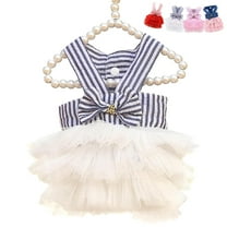 HQREA Dog Dresses Pet Dog Clothes Mesh Puppy Dog Princess Dresses for Birthday Wedding Christmas