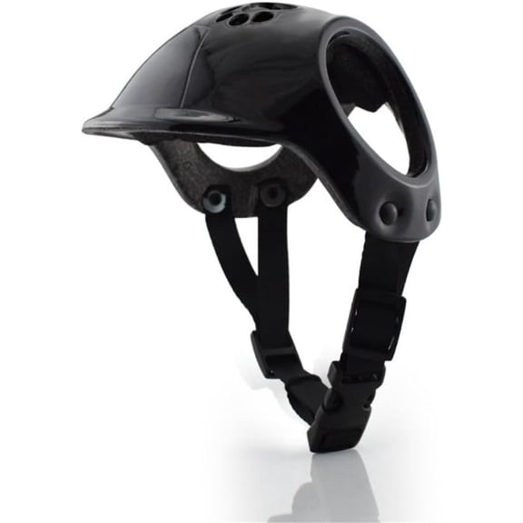 HQREA Dog Helmet for Small Dogs with Ear Holes Pet Hard Safety Hat Puppy Motorcycle Helmets for Riding