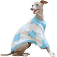 thumbnail image 1 of HQREA Fleece Greyhound Sweater, Warm Dog Cardigan Coat for Whippet Clothes, 1 of 6