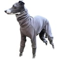 thumbnail image 1 of HQREA Greyhound Onesie Full Body Jumpsuit Coat Four Leg Winter Warm Turtleneck Dog Pajamas Apparel, 1 of 6