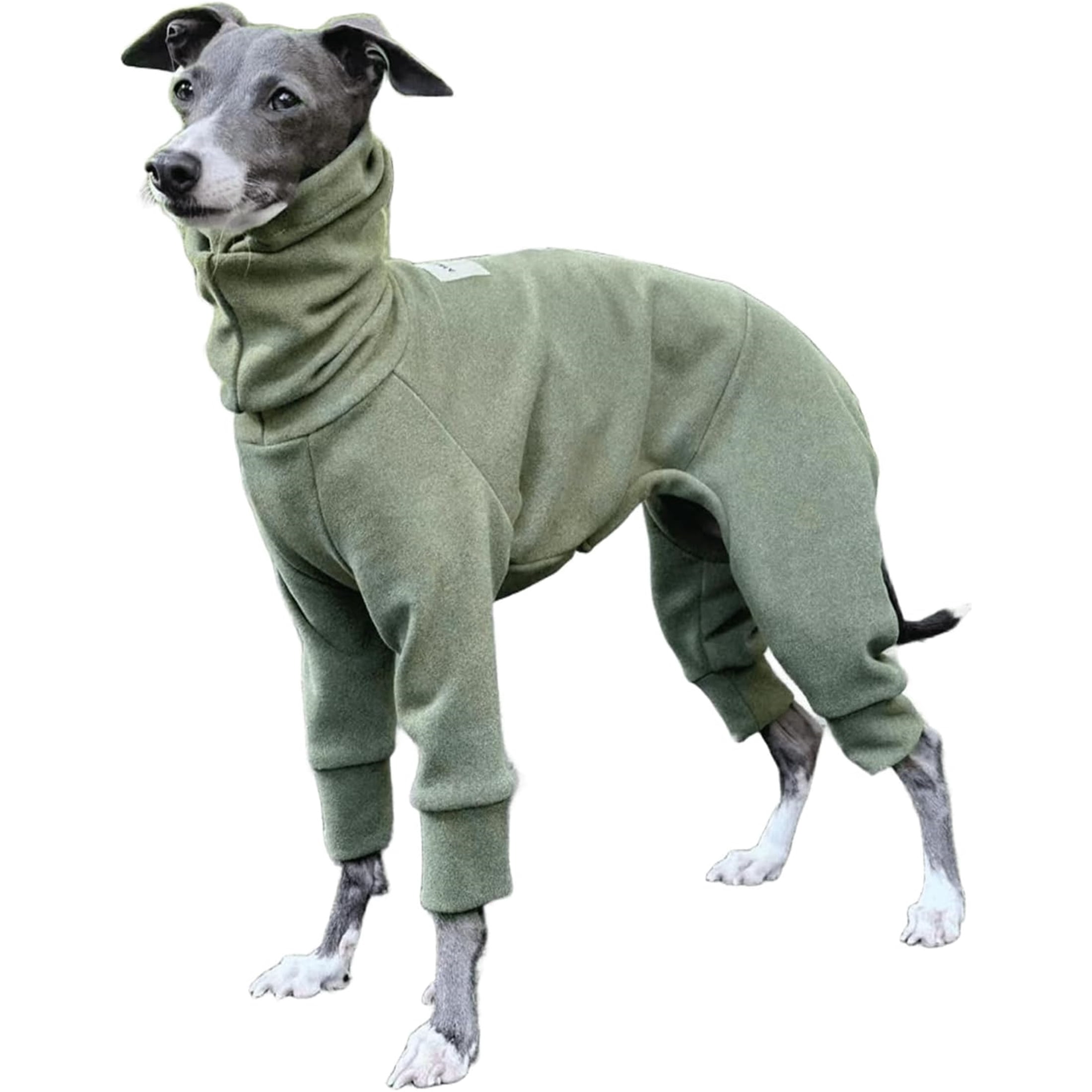 HQREA Greyhound Onesie Full Body Jumpsuit Coat Four Leg Winter Warm ...