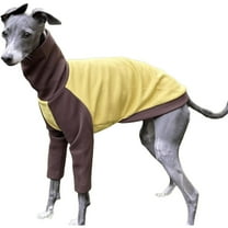 HQREA Greyhound Sweater for Dogs Warm Dog Long Sleeve Shirt Sweatshirt for Fall Winter